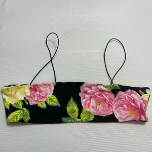 AFRM Floral Bikini Top Size Large New